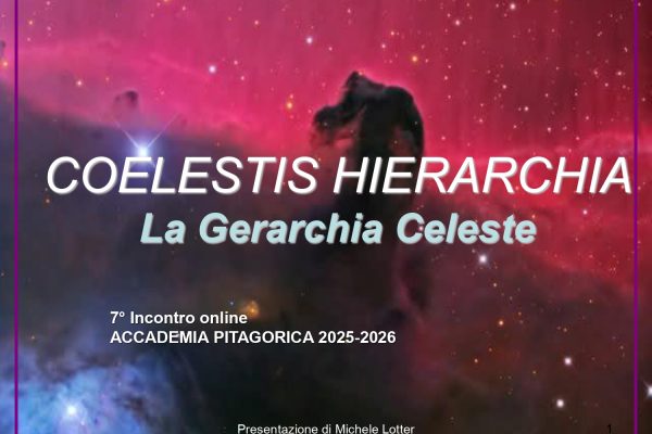 COELESTIS HYERARCHIA post